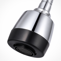 Robinet de cuisine en plastique ABS, eau froide uniquement, à poser sur comptoir, rotation 360° °   Robinet de cuisine rotatif