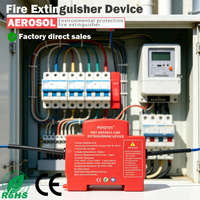 Extincteur automatique à aérosol pour armoire électrique, 20g, système de suppression d'incendie miniature monté sur rail, certifié CE