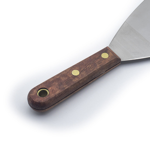 Rascador de parrilla de borde inclinado de acero inoxidable de grado Industrial, raspador de plancha Flexible para barbacoa, cocina <span class=keywords><strong>y</strong></span> uso en restaurantes - Product Image 2