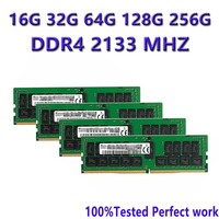DDR4 4GB-256GB 2Rx4 REG ECC RDIMM RAM PC4-2133p 2400T 2666V 2933MHz 3200MHz Stock Work Server Memory X99 MB