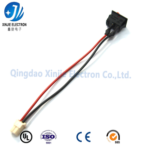 2-pins aan/uit-wipschakelaar kabelboom, rood-zwarte PVC geïsoleerde kabelassemblage voor koeltechniek & kleine elektronische apparaten - Product Image 1