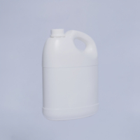 Bouteille de détergent à lessive personnalisée de 4 litres avec bouchon à vis en plastique HDPE, bidon de distribution de produits chimiques, approvisionnement en vrac, meilleur prix, marque leader