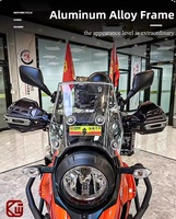 Kewig Garde-mains de moto en alliage d'aluminium épaissi pour accessoires de moto YAMAHA
