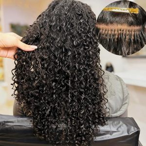 Extensiones de Cabello Remy Europeo Doble Trama, Puntas Planas K, Ondulado Ajustado, Trama Individual, Color 613, Pre-Adheridas con Queratina, Teñibles, Profundas, 10A, 100g - Product Image 5