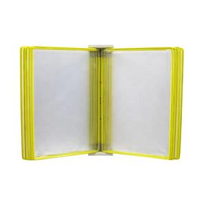 Organizador Metálico Vertical de Parede com 10 Bolsos, Capacidade para 10 Páginas - Product Image 1