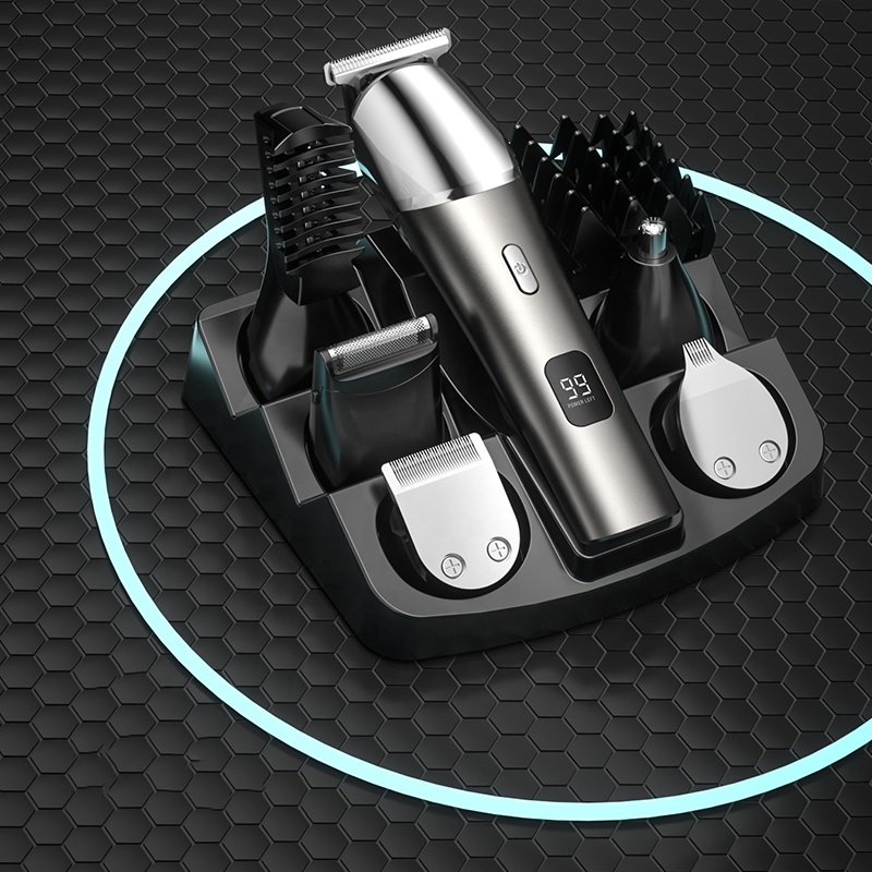 Low Noise Beard Trimmer Cordless Rechargeable Men's Grooming Tool
