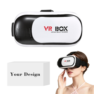 Casque VR intelligent avec prise jack pour casque audio 360 °   Lunettes de réalité <span class=keywords><strong>virtuelle</strong></span> rechargeables pour la visualisation vidéo, boîte VR compacte automatique - Product Image 1
