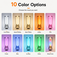 Lampe d'ambiance LED portable pour l'intérieur de la voiture, vente en gros, OEM personnalisé, mini lampe USB pour la décoration du tableau de bord et de la cabine du véhicule