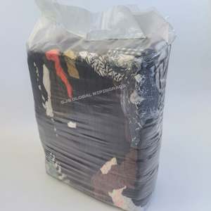 Trapos de Limpieza Industriales de Colores Variados, Trapos de Camiseta Reciclados, 100% Algodón, Bolsa de 10 kg - Product Image 1