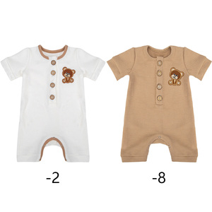 <span class=keywords><strong>Neonato</strong></span> <span class=keywords><strong>orsacchiotto</strong></span> ricamato tuta per vestiti <span class=keywords><strong>tutina</strong></span> per bambino manica lunga <span class=keywords><strong>tutina</strong></span> body per bambino 0-24 mesi - Product Image 2
