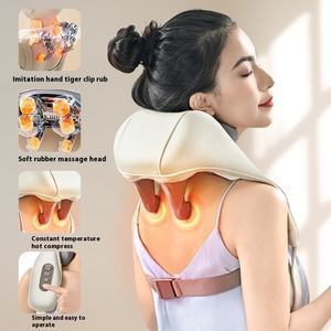 Venta al por mayor eléctrica acupresión cuello y hombros masajeador de espalda y Camilla con tecnología de masaje de amasado - Product Image 2