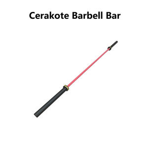 MKAS yeni tasarım standart kolu rekabet spor ağırlık kaldırma egzersiz halter Bar 15Kg 1200Lb Cerakote Barbell Bar - Product Image 2
