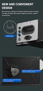 Nouvel arrivage : Écran de projection motorisé ALR UST portable LeApex-Gray Cry, 72-150 pouces, 4K, 3D, 16:9, gain amélioré 1.8, à levage au sol - Product Image 6