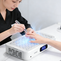 SNRQI OEM/ODM Aspirateur à poussière pour ongles, forte aspiration, collecteur de poussière pour ongles, pour salon, bureau, manucure professionnelle, W30