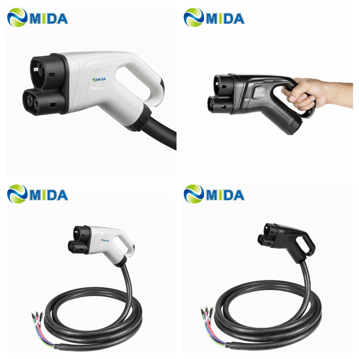 New DC Connector CCS Type 2 Plug AutoEnterprise with 5m <strong>Cable</strong> 150A/200A 1000V Rapid Charging up to <strong>200kW</strong> CE/TUV Certified IP65