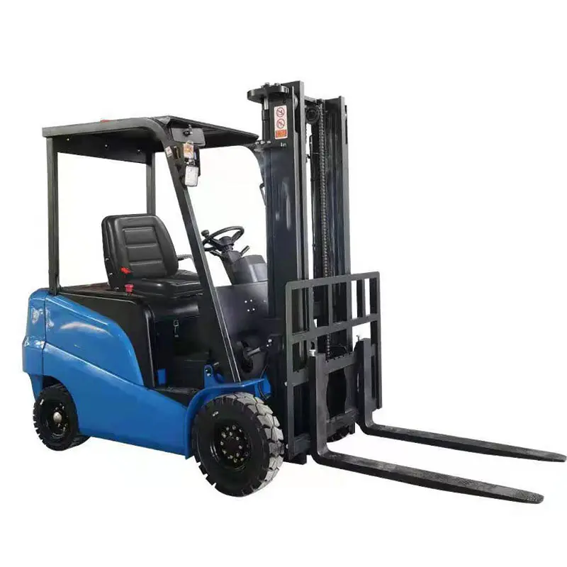 Free shipping!!!Thickened steel Maintenance-free batteries Solid tires Strong load-bearing capacity electric forklift