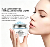 Crème Visage au Peptide de Cuivre GHK-Cu à Marque Blanche, Faible MOQ, Anti-Taches, Éclaircissante, Anti-Rides, Hydratant Facial