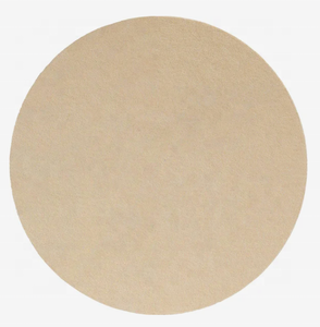 Customized Round 40 Point Natural Pulp Board Coasters with Custom Logo Printing Wholesale Business & Promotional Gifts