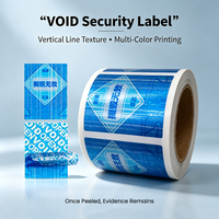 Ruban de sécurité à transfert complet avec message VOID personnalisé pour un emballage sécurisé