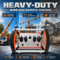 Control Remoto Inalámbrico para Grúa, Conocido por su Control Preciso y Suave, con Protección Impermeable IP68, Distancia de 50~500m