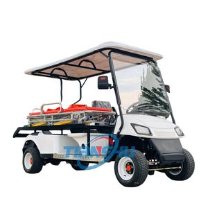 Voiture de golf <span class=keywords><strong>électrique</strong></span> à <span class=keywords><strong>2</strong></span> <span class=keywords><strong>places</strong></span>, ambulance médicale <span class=keywords><strong>électrique</strong></span>, personnalisable, avec <span class=keywords><strong>lit</strong></span>, à vendre, fabricant de voiture de golf - Product Image 1