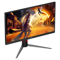 Monitor Gaming AOC U27G4 27" Baru Original, Fast IPS UHD 160Hz / FHD 320Hz Dual Mode HDR400, Tinggi & Rotasi Dapat Disesuaikan