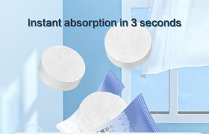 Toalla Mágica Portátil Ultra Suave de Algodón Tejido, Desechable, Ecológica, de Secado Rápido, Mini Toalla Facial Comprimida, Precio de Fábrica - Product Image 3