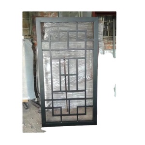 Diseño de Rejilla de Hierro Forjado para Ventanas, Rejilla de Seguridad de Hierro Forjado para Ventanas - Product Image 3