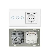 Nouvelle Prise Murale Intelligente Universelle Double 2025 avec Prise en Charge ZIGBEE WIFI, Commande Vocale Alexa et Application Smart Life