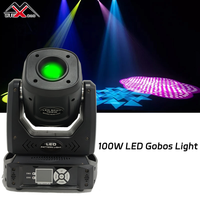 Proyector LED Gobo 100W Dmx Beam Lighting para Luces Dj Led Movinghead Light para Dj Disco