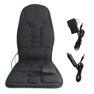 Tianshiatsu — coussin siège de <span class=keywords><strong>Massage</strong></span> <span class=keywords><strong>chauffant</strong></span> 3D, pour le <span class=keywords><strong>Massage</strong></span> en profondeur, moulage et vibration, zone siège complète du dos - Product Image 1