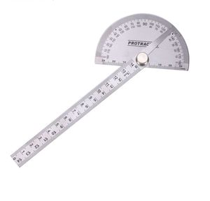 180 Độ Xây Dựng Kỹ Sư Công Cụ Thước Đo Góc Đầu Tròn Quay Góc Thước Đo Góc Finder - Product Image 1