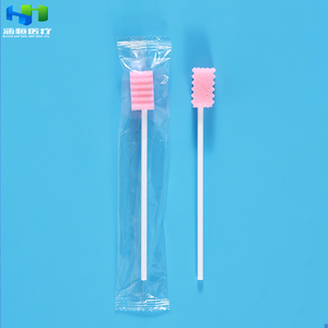 Hanheng écouvillon de soins bucco-dentaires médicaux jetables éponge dentaire nettoyant pour dents bâtons de mousse orale sans saveur pour la bouche - Product Image 4