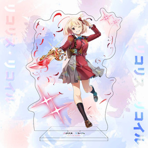 Soporte Acrílico Decorativo de Escritorio con Personajes de Anime <span class=keywords><strong>Lycoris</strong></span> Recoil, de Doble Cara, de Alta Calidad, Creativo - Product Image 2