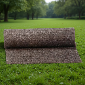 Metro Lineal Alfombra Marron 15 mm Larghezza 120 cm Rizo Vinilo - Product Image 3