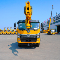 Camion grue à bras droit hydraulique Dongfeng de 12 tonnes, vente directe d'usine