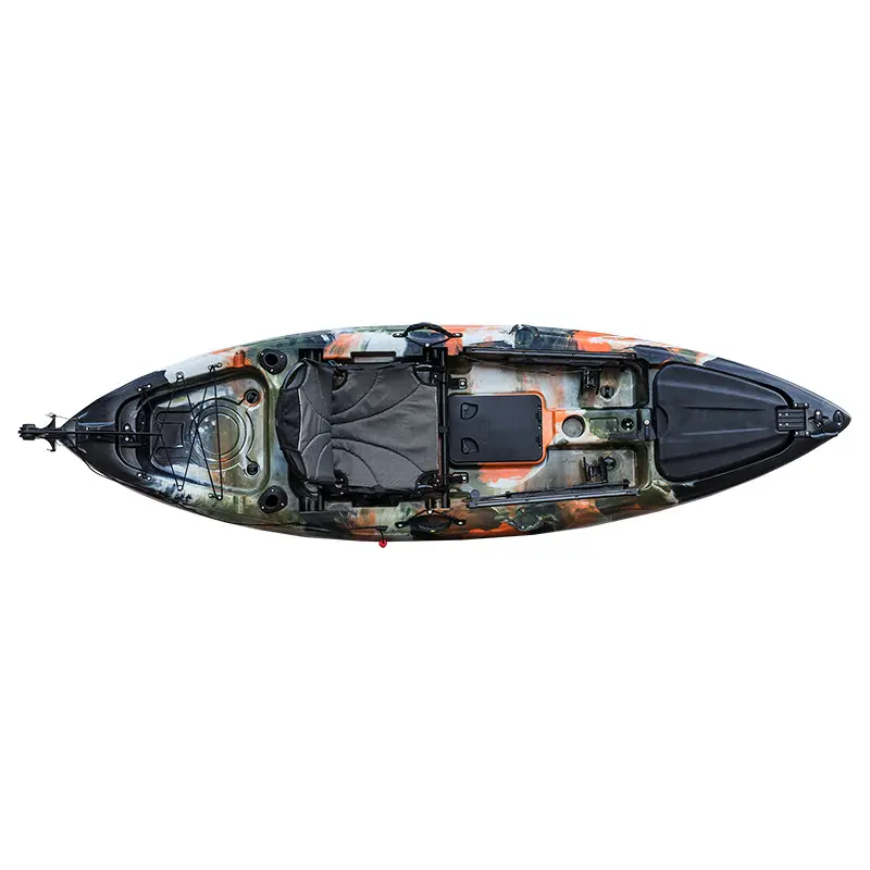 Venta caliente barato sentarse en la parte superior del barco de plástico al por mayor Mini Dace Pro Angler 10 pies kayak para la pesca