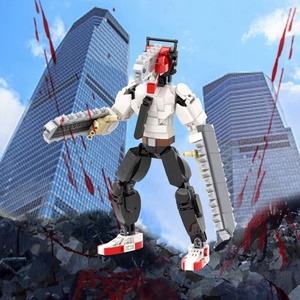 Motosserra Homem Mech Compatível com Blocos Leguoguo WM Figuras de Ação <span class=keywords><strong>Building</strong></span> Bricks <span class=keywords><strong>Blocks</strong></span> Juguetes Para Los Ninos - Product Image 5