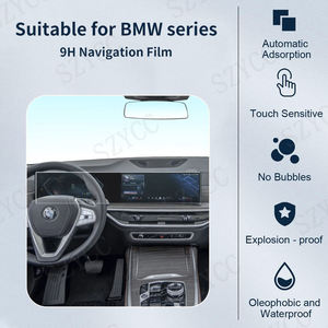 ฟิล์มกันรอยหน้าจอนำทางรถยนต์ BMW รุ่นยอดนิยม ป้องกันแสงสะท้อน รองรับการสัมผัสหน้าจอ - Product Image 2