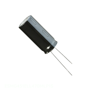 ตัวแทนจำหน่ายอย่างเป็นทางการ คาปาซิเตอร์อะลูมิเนียม 47UF 20% 450V แบบขาเสียบ ESMG451ELL470MLP1S 47 ยูเอฟ คาปาซิเตอร์แบบ Through Hole - Product Image 1