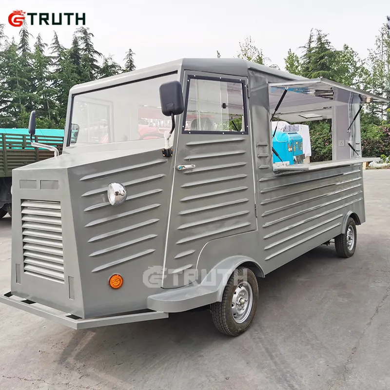 New TRUTH Street Fast Food Trucks rimorchio Mobile per alimenti in vendita attrezzatura da cucina per colazione/Snack/gelateria