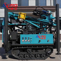 Nouvelle machine de forage de puits d'eau mobile de 160 m de haute qualité, prix usine, équipement de forage de puits profond