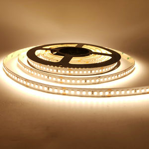 Tiras de Luces LED Flexibles de 24 V, Alto CRI Ra 95, 160 lm/190 lm por Vatios, 3000 K, Blanco Cálido, 2835, Alta Eficiencia, Sin Puntos, Blancas, Atenuables - Product Image 4