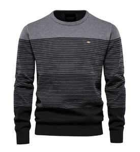 2025 hommes grande taille <span class=keywords><strong>3XL</strong></span> <span class=keywords><strong>pull</strong></span> tricoté-hiver chaud <span class=keywords><strong>pull</strong></span> à col rond (mode décontracté tricots surdimensionnés pour hommes) - Product Image 6