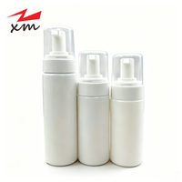 Flacon pompe cylindrique blanc vide de 30ml, 50ml, 60ml, 120ml, 250ml pour voyage, distributeur de savon liquide, nettoyant visage, shampoing, produits pour cils