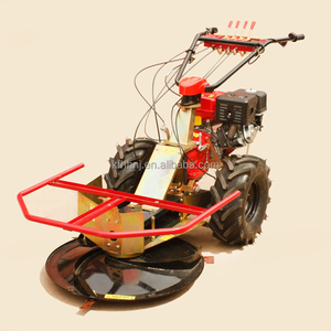 Cortadora de Césped Rotativa de Disco Autopropulsada Manual de Alta Eficiencia con Arranque Eléctrico 190, Cosechadora de Hierba de Centeno - Product Image 4