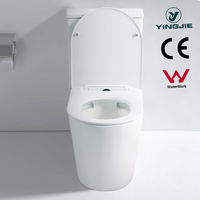Watermark CE-armario de agua sin marco, trampa P, Commode, baño de cerámica estándar australiano de dos piezas