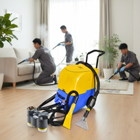 Máquina de Limpieza a Vapor EB-400S con Función de Espuma para Limpiar Sofás, Alfombras, Asientos y Interiores de Automóviles con Funciones de Vapor y Secado