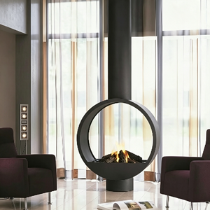 Caminetto Sospeso OEM Senza Fumo, da Soffitto, a Legna/Vapore Acqueo/Alcol, Personalizzabile su <span class=keywords><strong>Disegno</strong></span> per Interni - Product Image 3