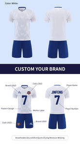 新款高品质定制足球服运动吸汗训练足球服 - Product Image 5